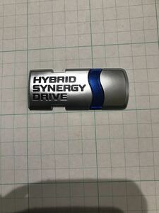 トヨタ HYBRID SYNERGY DRIVE エンブレム ハイブリッド 