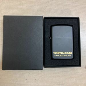 【未使用保管品】希少 横浜博覧会 オイルライター 1989年 ブラック YOKOHAMA EXPOSITION '89