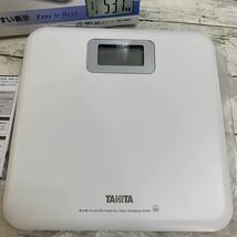 【未使用】TANITA 体重計 ホワイト HD-661-WH タニタ デジタルヘルスメーター_画像2