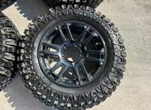 ジムニー リフトアップ 足上げ 仕様 5.5J 20 PCD139.7-5穴 JWL-T マキシス クリーピーMAXXIS Creepy Crawler 6.50R16 4本 JA11 JA12 JB23_画像3