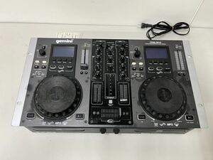 F368 GEMINI CDM-3610 DJ機器 デュアルCD ミキサー コンパクトディスクプレーヤー ジェミナイ 