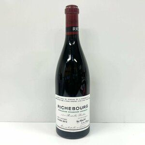 酒 ワイン RICHEBOURG リシュブール 2012 ドメーヌ・ド・ラ・ロマネ・コンティ 750ml 未開封品