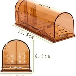 ■送料無料■ネズミ取りカゴ ネズミ捕獲器 プラスチック ネズミ捕り 無毒無害 体長17cmまで対応 殺さず捕る 繰り返して使える (4)の画像6