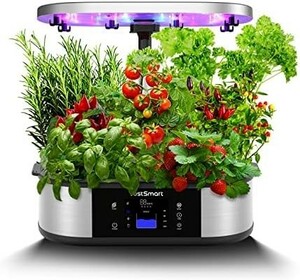 # free shipping #JustSmart hydroponic culture kit interior hydroponic culture stylish kitchen garden raising seedling kit LED light attaching timer circulation type pump 