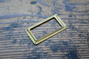 NO.5011 古い真鍮のネームプレート 65mm 検索用語→A25gアンティークビンテージ古道具真鍮金物机椅子棚引き出し