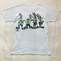 FL Robinson　USA製　90s WARNER BROS　プリント　Tシャツ　ホワイト/白　M　RN 47131_画像4