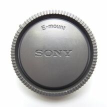 ソニー SONY Eマウント用 レンズリアキャップ＆ボディキャップ グレー（中古動作品）_画像3