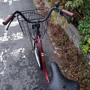 26インチ ピカピカ 街乗り 乗りやすい 通学 通勤 軽快車の画像3