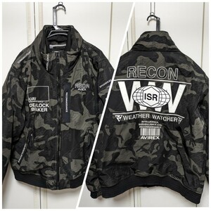 AVIREX/2XL.XXL.3L/FLIGHT JACKET WEATHER WATCHER/6112127/フライトジャケット/ウェザーウォッチャー/MA-1.ミリタリー出品中