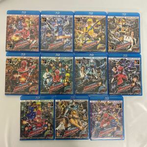 未開封　TOEI VIDEO スーパー戦隊シリーズ 特命戦隊ゴーバスターズ VOL.1〜Vol.11まとめ　Blu-ray DVDDisc BOX 