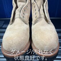 *+期間限定+*【限定生産 極上美品 US7D(25.0cm) レッドウィング #9211 極厚ブルハイドレザー ラフアウト ロガーブーツ　定価55,880円】_画像6