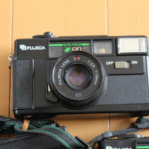 ジャンク FUJICA AUTO-7QD 5台 フジカ コンパクトフィルムカメラ a5の画像6