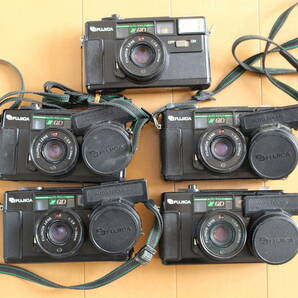 ジャンク FUJICA AUTO-7QD 5台 フジカ コンパクトフィルムカメラ a5の画像1