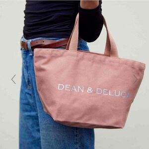 DEAN &DELUCA 2023チャリティートートバッグ エコバッグ ショッピングバッグ 2サイズセットで。限定カラー コーラル　完売品