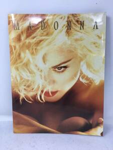 CY-303 Madonna マドンナ 1990年 Blond Ambition Tour 日本公演ツアーパンフレット 写真集 大型