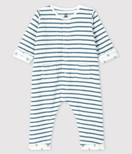 送料込み　PETITBATEAU プチバトー　足なしロンパース　パイル　3m60cm