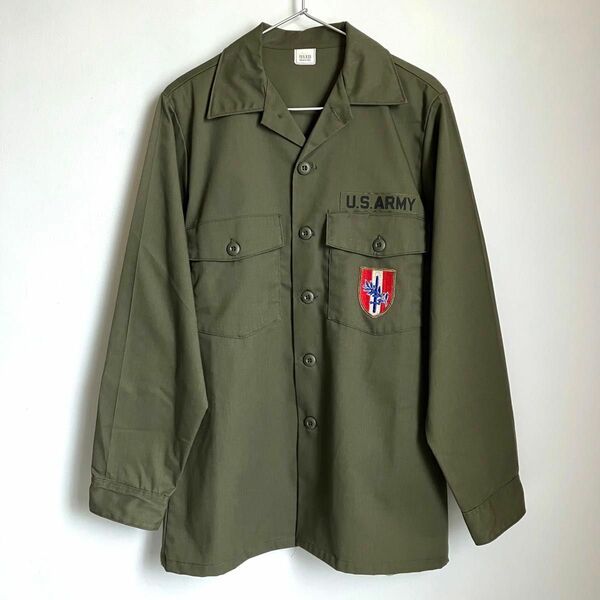 米軍実物 ユーティリティシャツ 15 1/2x33(Lサイズ相当) ミリタリー ジャケット USARMY