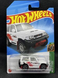 ＜MC＞ ホットウィール(Hot Wheels) MUD STUDS MITSUBISHI PAJERO EVOLUTION　ミツビシ　パジェロ　エボリューション