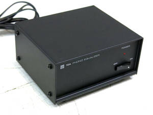 そこそこ美品◆TOA◆フォノイコライザー/REQ-100 PHONO EQUALIZER/簡易音出しOK現状