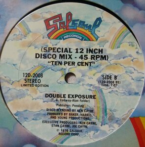 ★★DOUBLE EXPOSURE TEN PER CENT★SALSOUL 限定盤 12インチ アナログ盤 [9376RP2