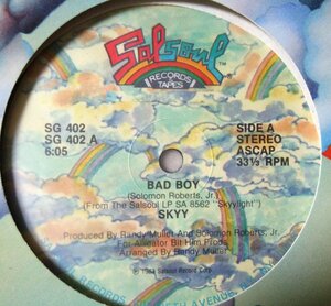 ★★SKYY BAD BOY★SAL SOUL ダンクラ!! 12インチ ★ アナログ盤 [9378RP2