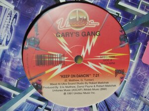 ★★GARY'S GANG KEEP ON DANCING★12インチ ダンクラ UNIDISC★ アナログ盤 [9366RP2