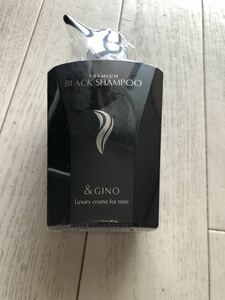 【送料無料】新品 即決 &GINO アンドジーノ プレミアムブラックシャンプー 400ml