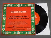 Depeche Mode/The Meaning Of Love/輸入盤/UK/7" EP/1982_画像2