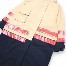 良品 国内正規品 GUCCI × BALENCIAGA グッチ バレンシアガ 676428 The Hacker Project Technical Cotton Coat テクニカル コート ベージュ_画像5