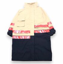 良品 国内正規品 GUCCI × BALENCIAGA グッチ バレンシアガ 676428 The Hacker Project Technical Cotton Coat テクニカル コート ベージュ_画像2