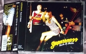 送料無料！良品。中古CD帯あり SUPERSNAZZ /Rock-O-Matic 検:パワーポップ ガールズ ガレージ SPIKE /トモコ(ROCK JUICE)Tweezers)