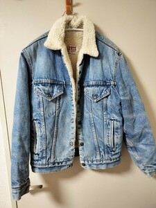 リーバイス　USA製【Levi's 70608-0216】ヴィンテージ ボアライナー デニムジャケット【1980's】Vintage Boa Denim Jacket　アメリカ　36