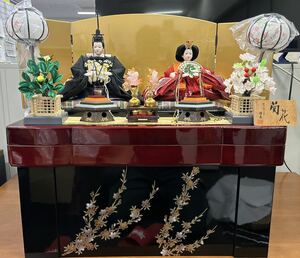 Art hand Auction Hina-Puppen, Prinz und Prinzessin Dekorationen, hergestellt von Yuka Heian II, Hina-Puppen, Hinamatsuri, Feste, Jahreszeit, Jährliche Veranstaltungen, Puppenfest, Hina-Puppen