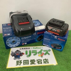 BOSCH ボッシュ A1860LIB GAL1880CV 18V 6Ah リチウムイオンバッテリー 充電器 セット【未使用】