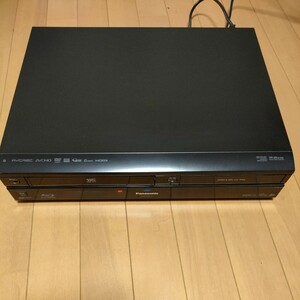 。希少品。Panasonic DMR-BR670V VHS一体型ブルーレイレコーダー 2009年製 通電確認済み 現状品 中古品