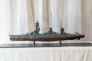 1/350 旧日本海軍戦艦「扶桑」1944　完成品　ケース入り