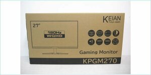 [DSE] (展示品) 訳あり KEIAN ゲーミングモニター KPGM270 27型ワイド PCモニタ ディスプレイ 180Hz