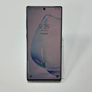 【SIMロック解除済】Galaxy Note10+ SCV45 オーロラグロー