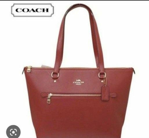 COACH☆華やかなギャラリートートバッグ☆A4サイズ入ります☆