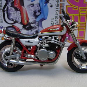 ★美品!★研二 Z2 ボンバーSP 1/24【少年マガジン カスタムバイクコレクションパート2 あいつとララバイ＆バリバリ伝説】kasasaki z1 ZⅡの画像2