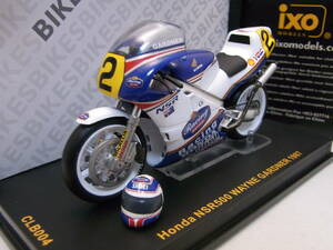 ★ヘルメット付!レア物!★HONDA NSR500 #2 W.Gardner CHAMPION 1987 1/24【ワイン・ガードナー MotoGP 優勝車】検:Rothmans/ロスマンズ HRC