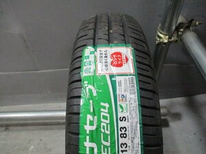 BN592☆即納　新品タイヤ サマー 165/80R13 夏1本のみ！DUNLOP ENASAVE EC204 2020年製 法人宛/営業所止め送料無料