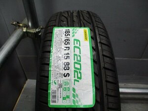 BN935☆即納　新品タイヤ サマー 185/65R15 夏1本のみ！DUNLOP EC202L 法人宛/営業所止め送料無料