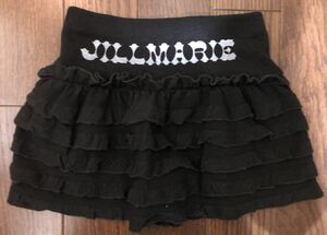 JILL MARIE 可愛い黒の総フリルミニスカート サイズ90 お色違いホワイトも上下出品中! 女の子 フリフリ アカチャン本舗 ベビーザらス