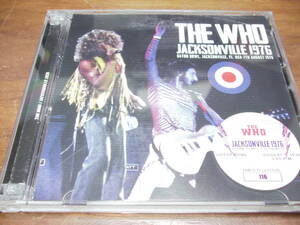 The Who《 JACKSONVILLE 76 》★ライブ2枚組