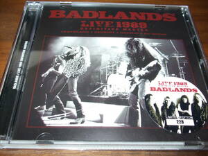 BADLANDS《 LIVE 89 soundboard recordings 》★ライブ２枚組