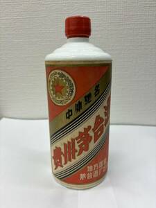 mao Thai sake ... pcs sake . pcs sake 1984 year KWEICHOW China sake . star star wheat label 500ml 53% old sake 