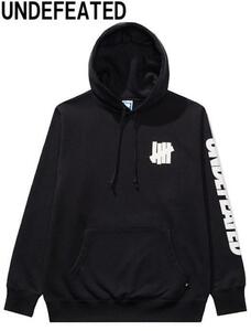 アンディフィーテッド フーディ パーカー プルオーバー Undefeated Logo Duo Pullover Hoodie L ブラック