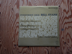 米 美品 オリジナル盤 Bill Evans「Everybody Digs」モノラル RLP 12-291 Riverside ビル・エヴァンス