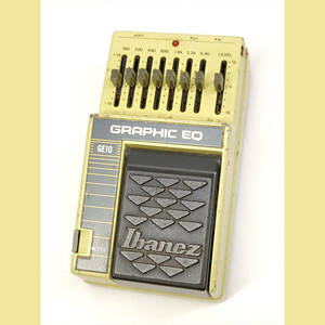 ■ 5) Ibanez/アイバニーズ グラフィックイコライザー GE10 現状 7バンド EQ エフェクター ε